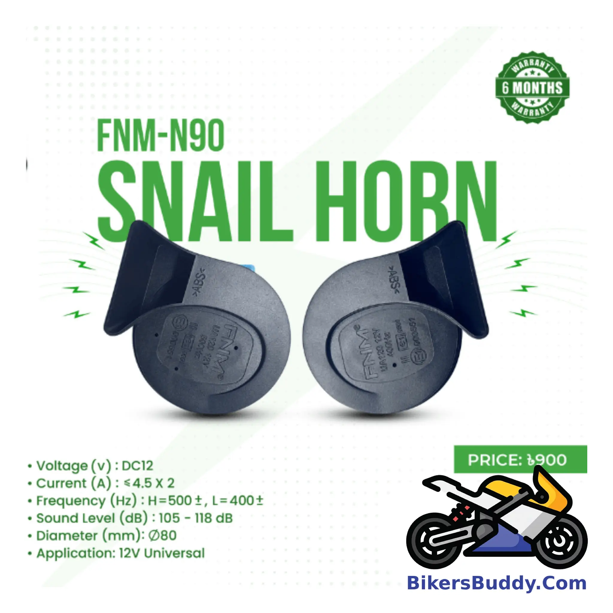 FNM-N90-Snail Horn