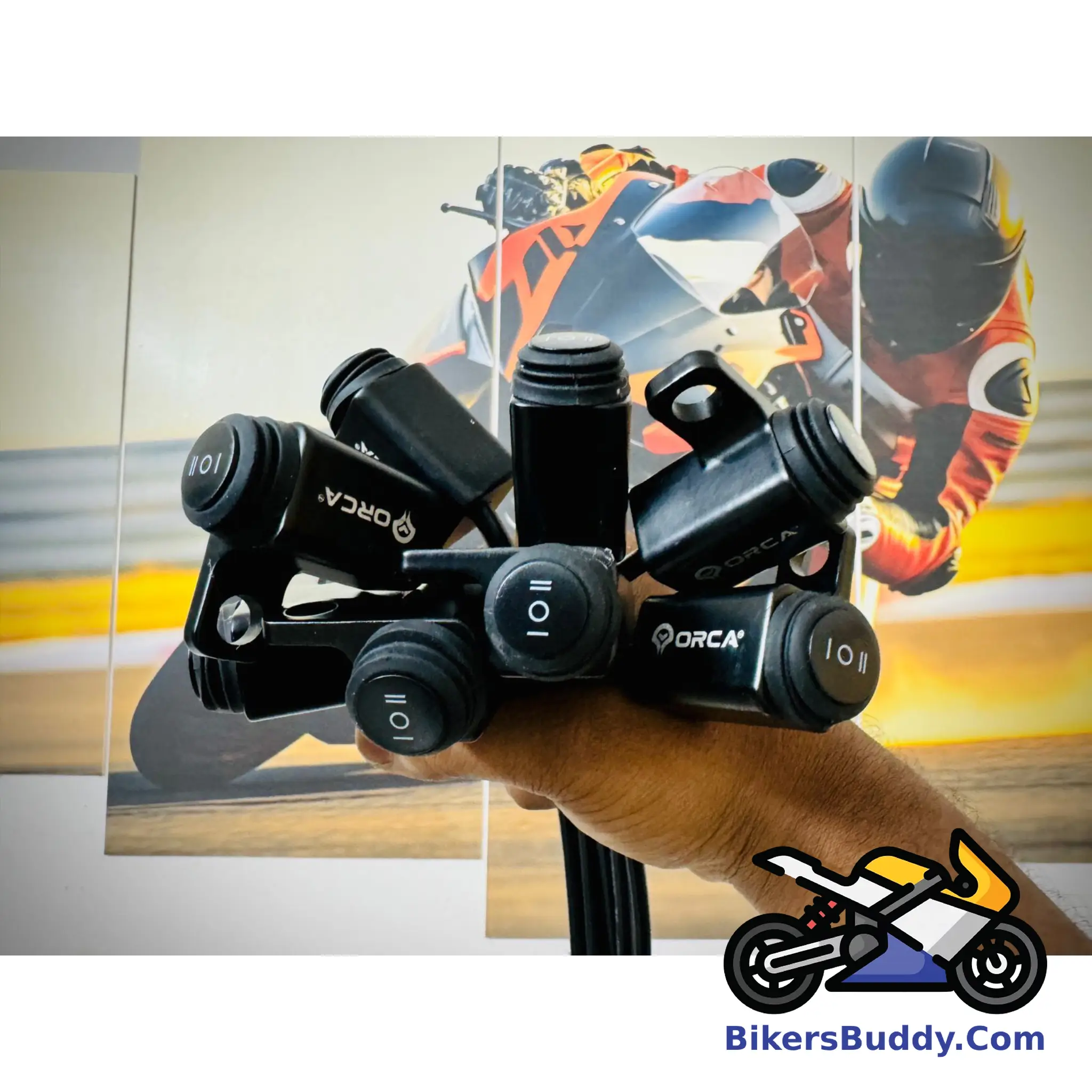 ORCA Motorcycle Switch (Model S01)