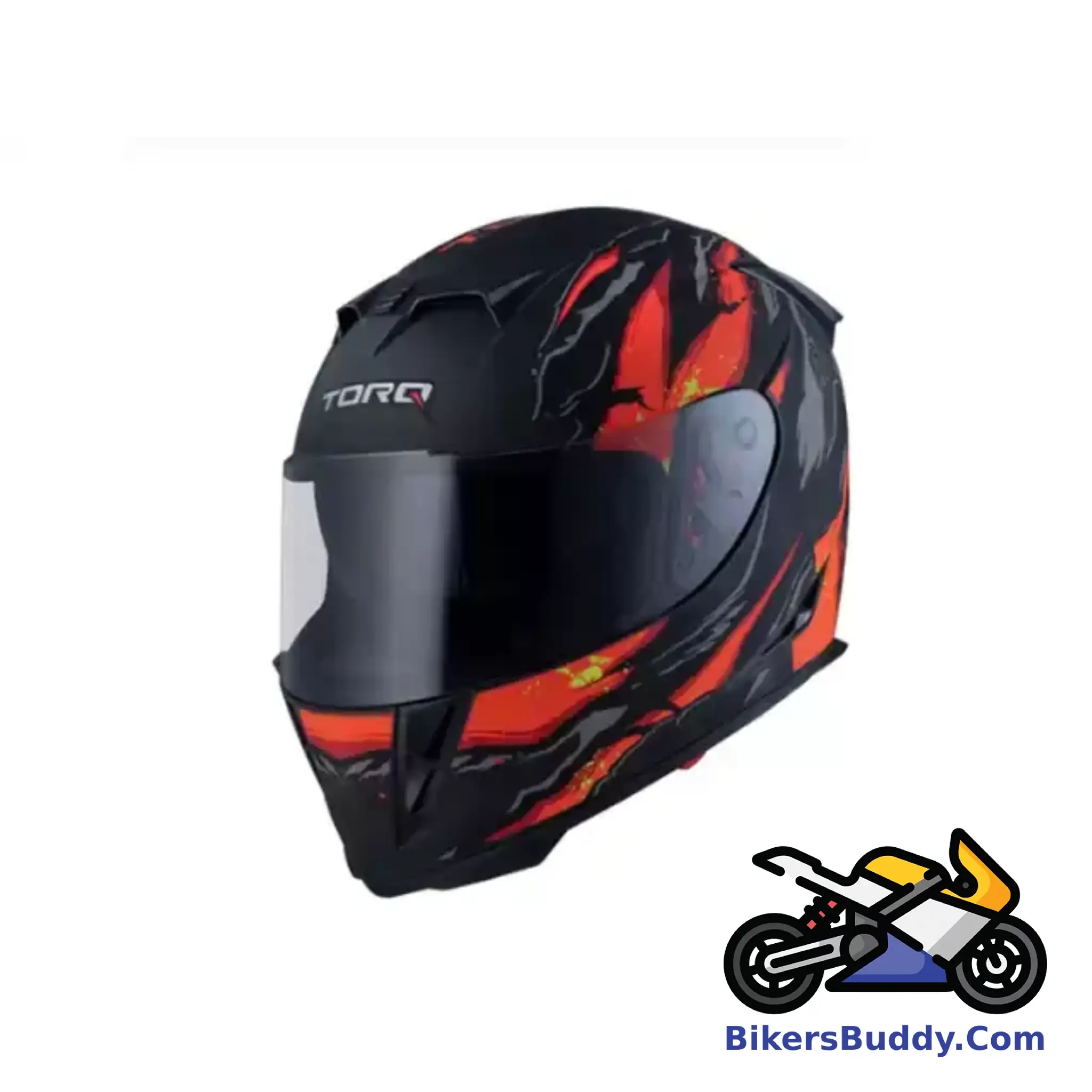 TORQ Ranger Flame Matt Red Black