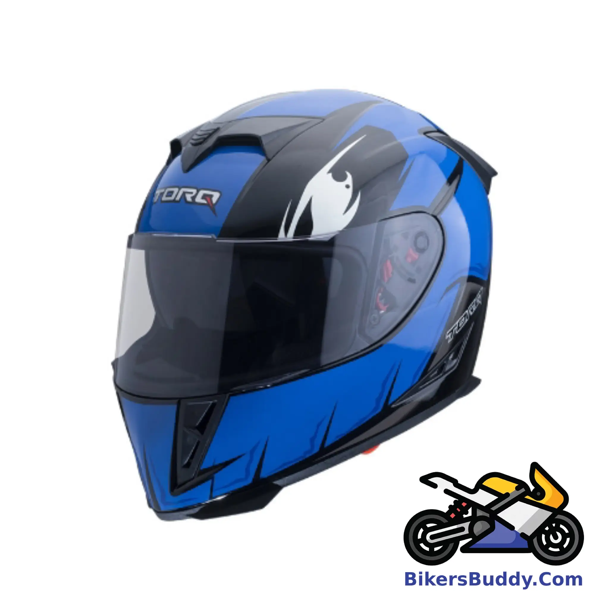 TORQ Ranger Reaper Helmets Glossy Blue Black