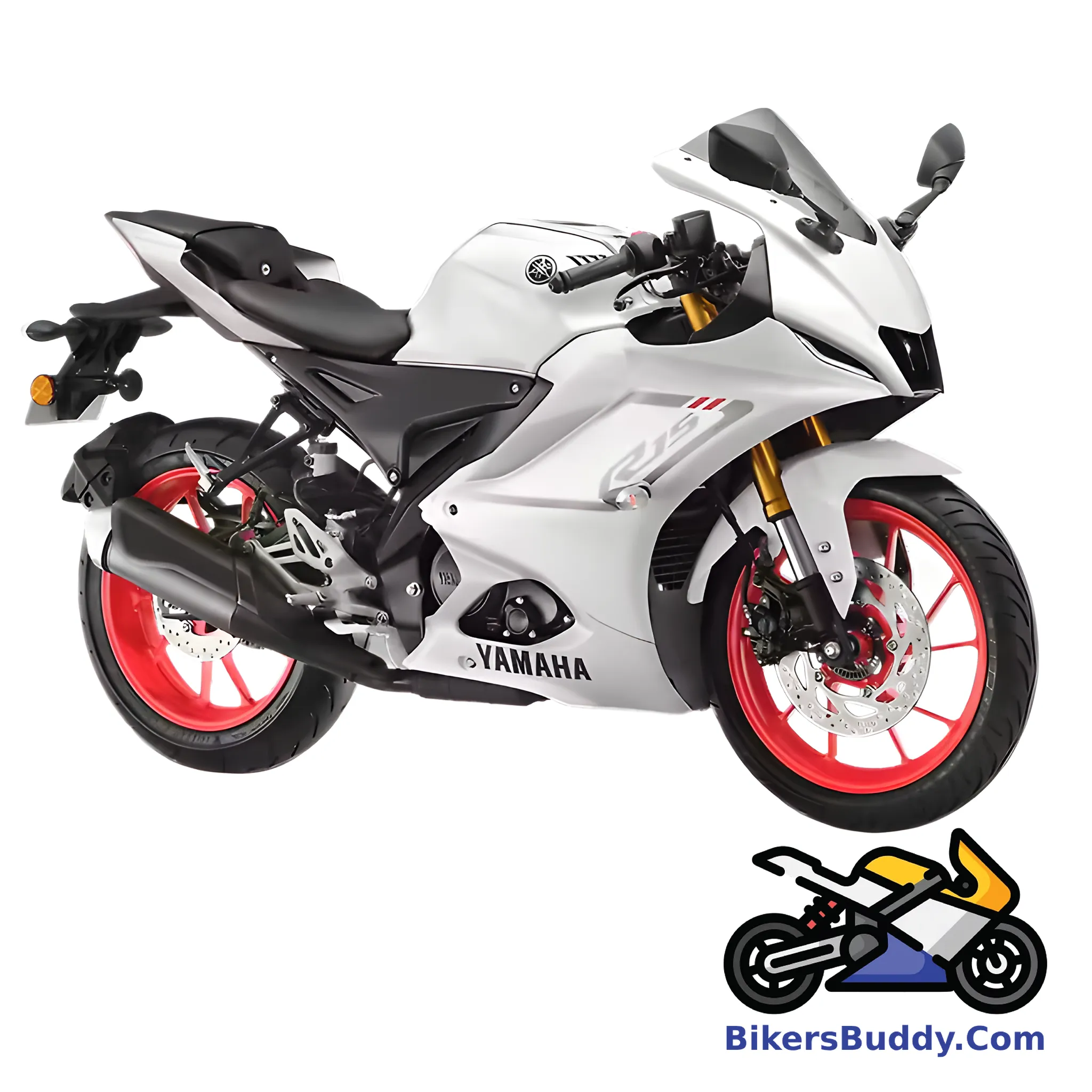 Yamaha R15 V4 BS7 (INTENSITY WHITE)