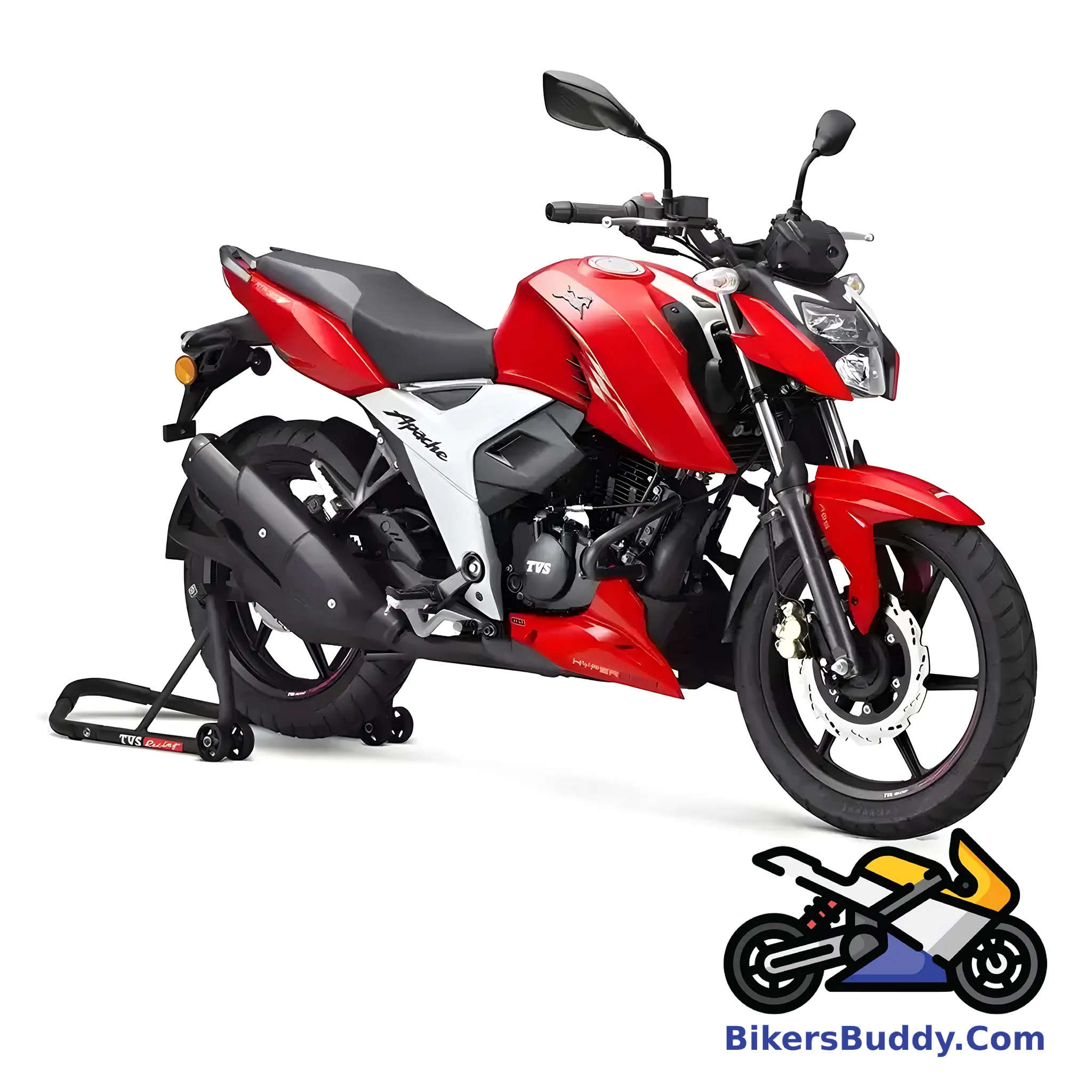New TVS Apache RTR 160 4V Single Channel ABS