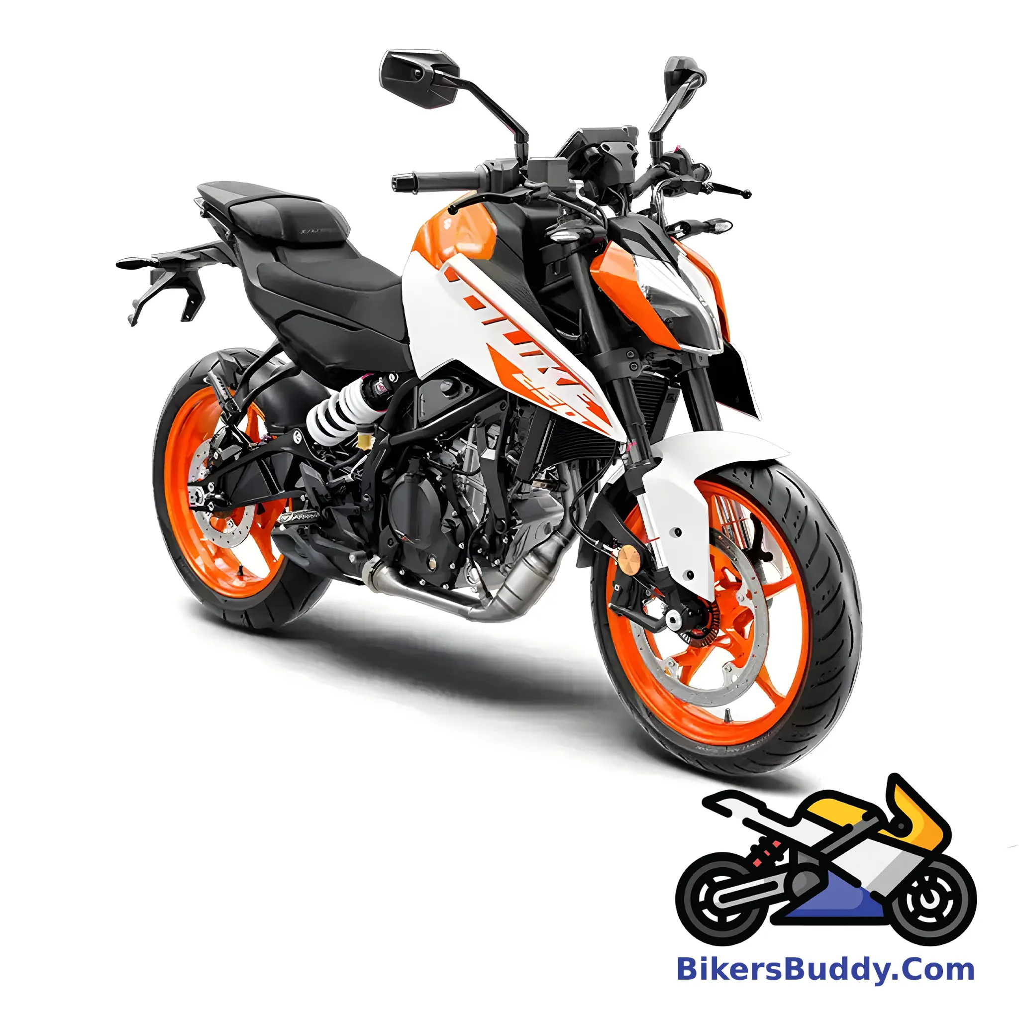 White and Orange