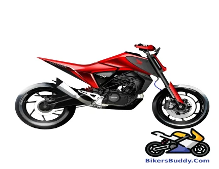 Click to view images and colors Honda CB125M Concept