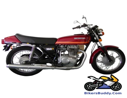 Honda CJ 360 T motorcycle