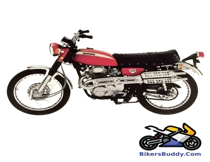 Honda CL350 motorcycle