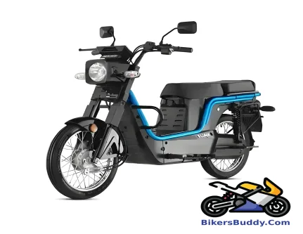 Kinetic Green E-Luna motorcycle