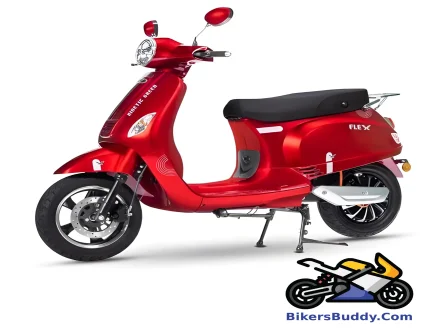 Kinetic Green Flex motorcycle