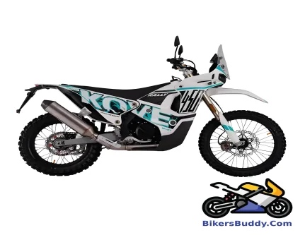 Kove 450 Rally motorcycle