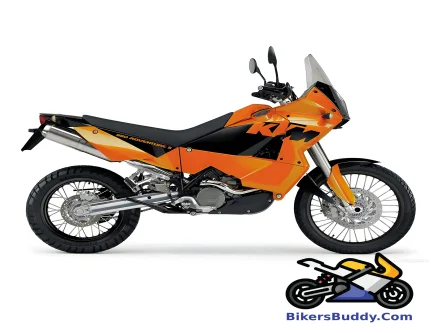 KTM 950 Adventure motorcycle